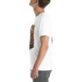 White South Khorasan unisex t-shirt, with historic citadel of Birjand design