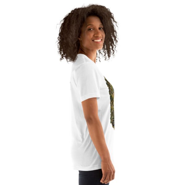 White Lorestan unisex t-shirt, with Falak-ol-Aflak Castle in Khorramabad design