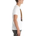 White South Khorasan unisex t-shirt, with historic citadel of Birjand design