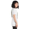White Isfahan unisex t-shirt, with Naqsh-e Jahan Square and Ali Qapu Palace design