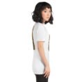 White Golestan unisex t-shirt, with Sasanian Great Wall of Gorgan design